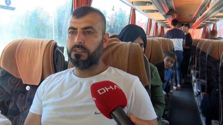 Esenyurt'ta yaşayan 54 Suriyeli "Gönüllü Geri Dönüş" projesiyle ülkesine dönüyor