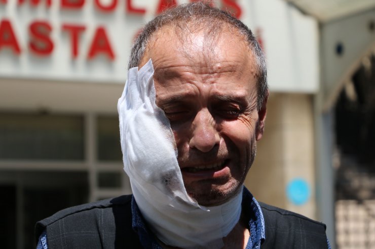 Eşi boğazı kesilerek öldürülen, kendisi de yaralanan apartman yöneticisi, o anları anlattı