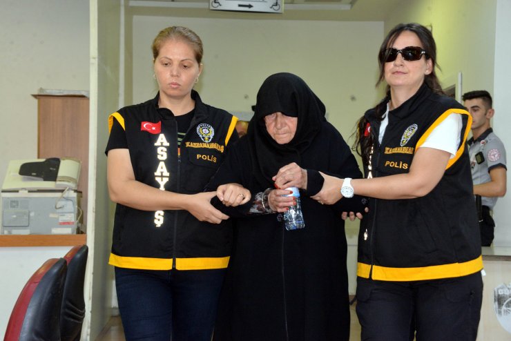 Kocasını ve kızını öldürüp üst üste gömen kadın adliyeye sevk edildi