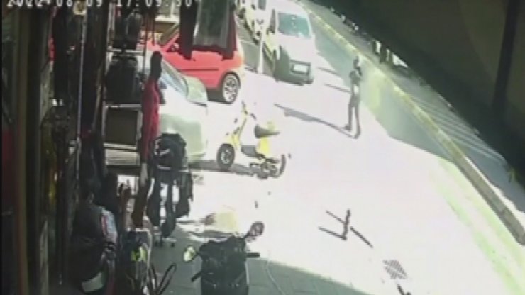 Bahçelievler'deki silahlı saldırının dehşete düşüren yeni görüntüsü