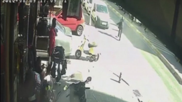 Bahçelievler'deki silahlı saldırının dehşete düşüren yeni görüntüsü