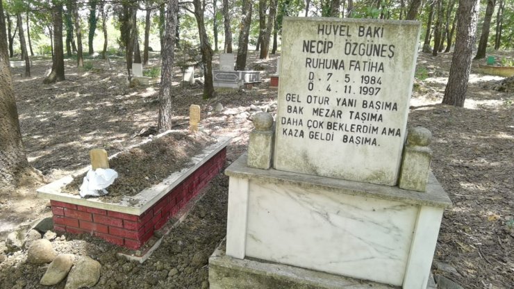 Dere yatağında cesedi bulunan Hikmet, toprağa verildi