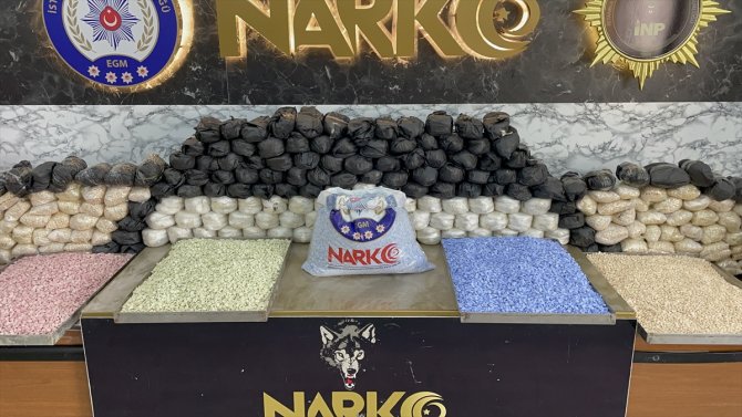 İstanbul'da narkotik operasyonlarında 94 tutuklama