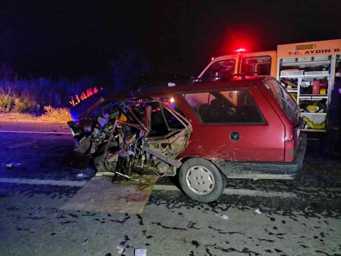 Nazilli’de trafik kazası: 1 ölü, 2 yaralı