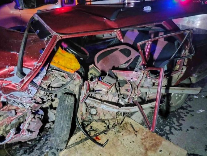 Nazilli’de trafik kazası: 1 ölü, 2 yaralı