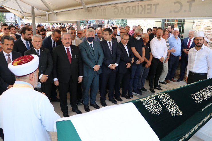 TBMM Başkanı Şentop, dayısını son yolculuğuna uğurladı