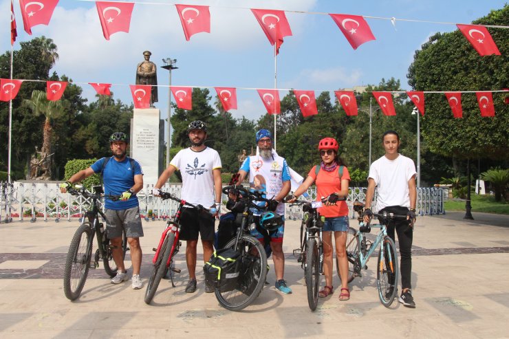 Çocuklara organ bağışı için bisikletle 7 bin kilometrelik umut yolculuğu