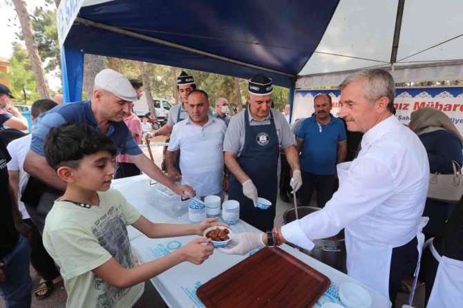Şahinbey’de aşure geleneği sürüyor