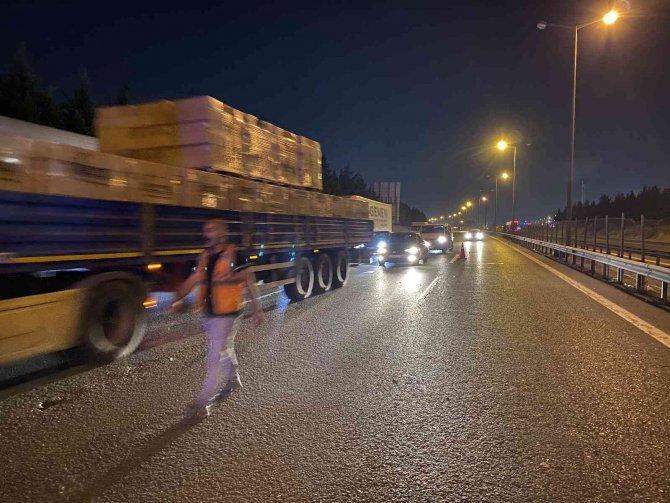 TEM’de feci kaza: 1 kişi hayatını kaybetti