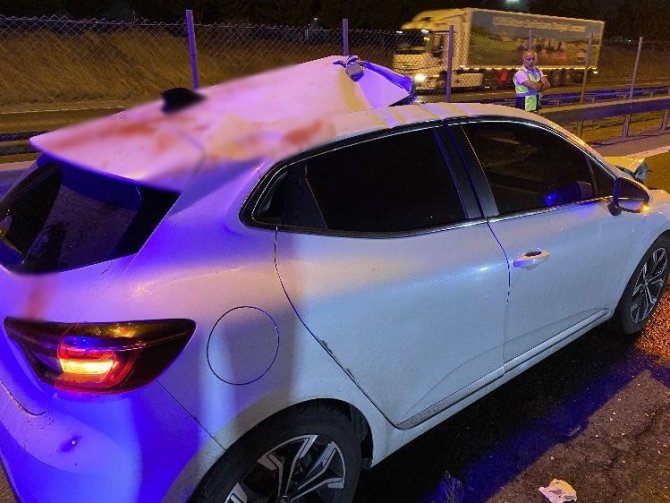 TEM’de feci kaza: 1 kişi hayatını kaybetti