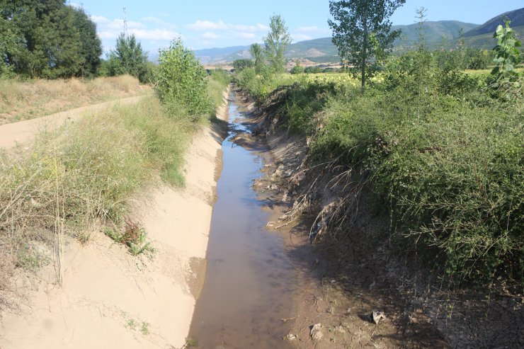 Tokat'ta, 40 bin dönüm ekili arazinin sulama sorunu