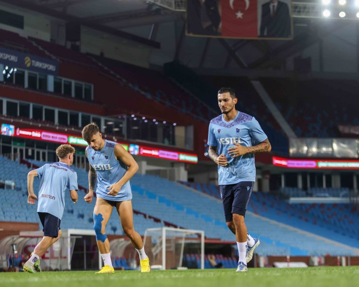 Trabzonspor, Atakaş Hatayspor hazırlıklarını tamamladı