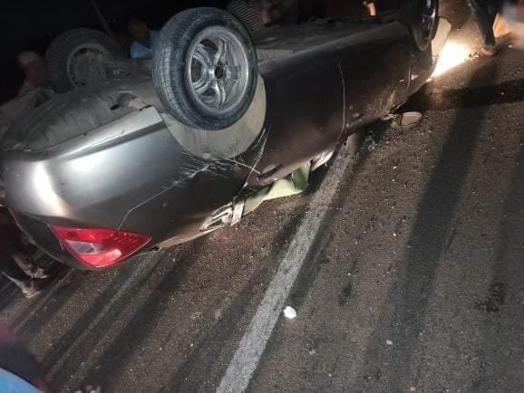 Hatay'da otomobil takla attı: 6 yaralı