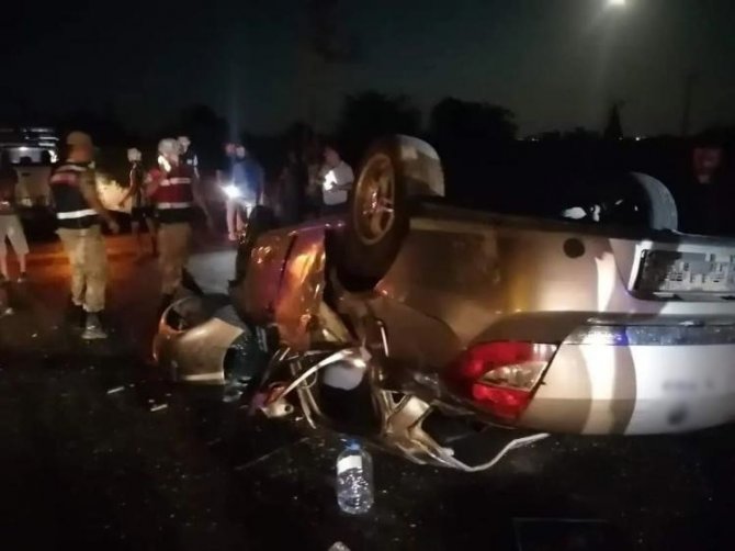 Hatay’da trafik kazası: 6 yaralı