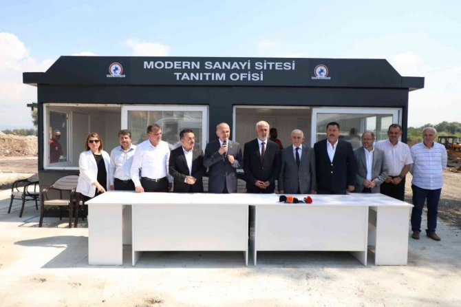 Modern sanayi sitesine hazırlık başladı