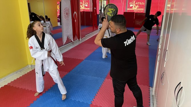 Şampiyon tekvandocu Aleyna Nur İli'nin gözü zirvede: