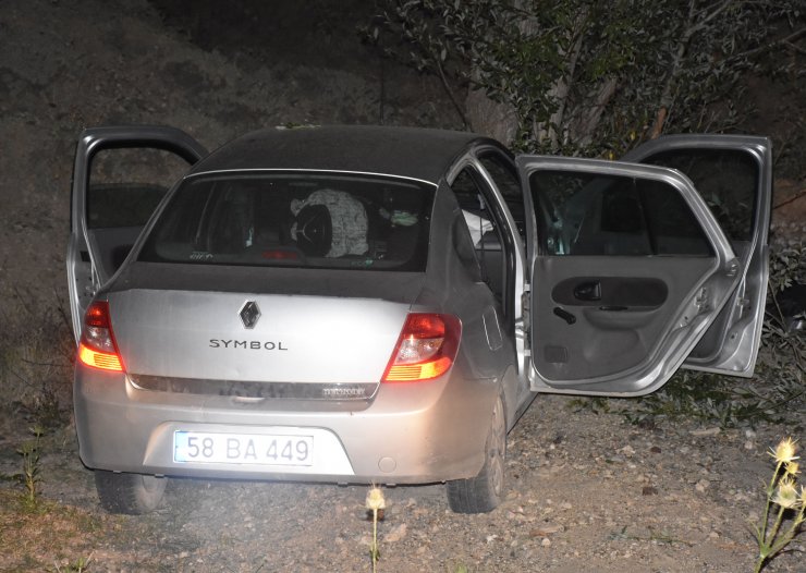 Yoldan çıkıp şarampoldeki ağaca çarpan otomobilin sürücüsü öldü