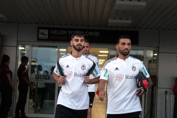 Beşiktaş kafilesi Antalya'da