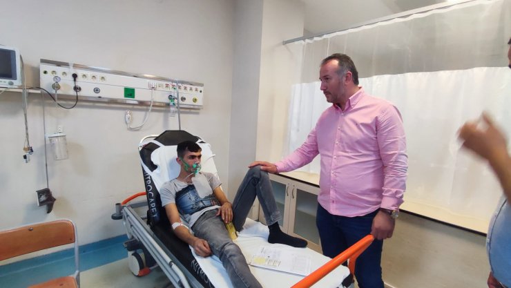 Kömür ocağında metan gazından zehirlenen 8 işçi, hastaneye kaldırıldı