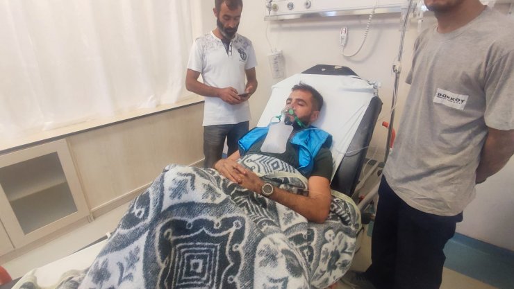 Kömür ocağında metan gazından zehirlenen 8 işçi, hastaneye kaldırıldı