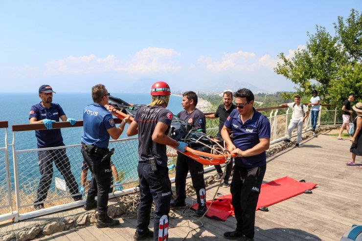 2 gündür aranan Oğuz, falezlerde ölü bulundu