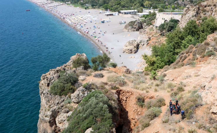 2 gündür aranan Oğuz, falezlerde ölü bulundu