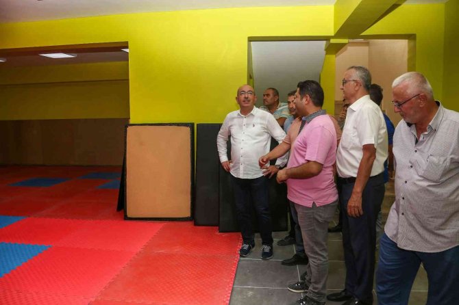 Meram’da kullanılmayan bina yeniden hayat buldu