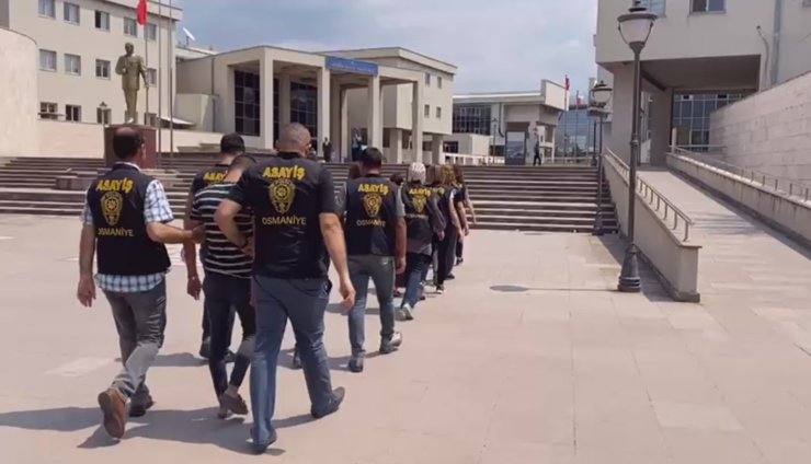 Osmaniye’de özel harekat destekli 'hırsızlık' operasyonunda 6 tutuklama