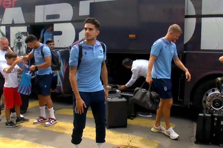 Trabzonspor yeni transferleriyle Kopenhag’a uçtu