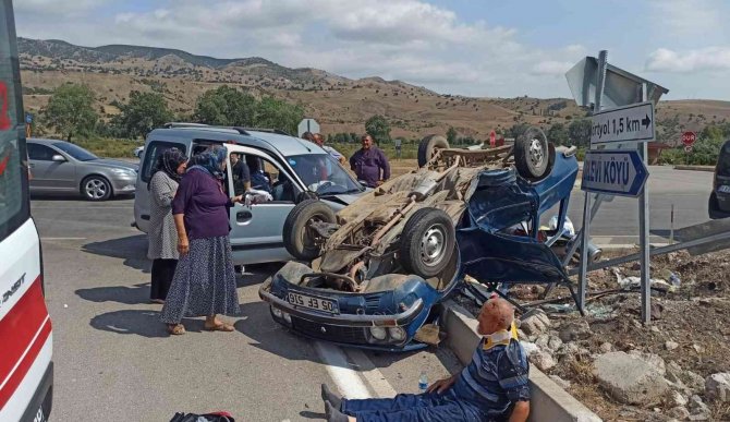 Amasya’da iki araç çarpıştı: 7 yaralı