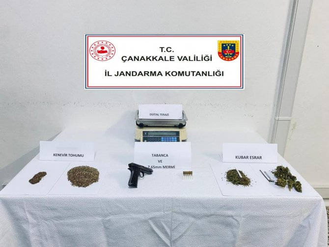 Çanakkale’de uyuşturucu operasyonu: 6 gözaltı
