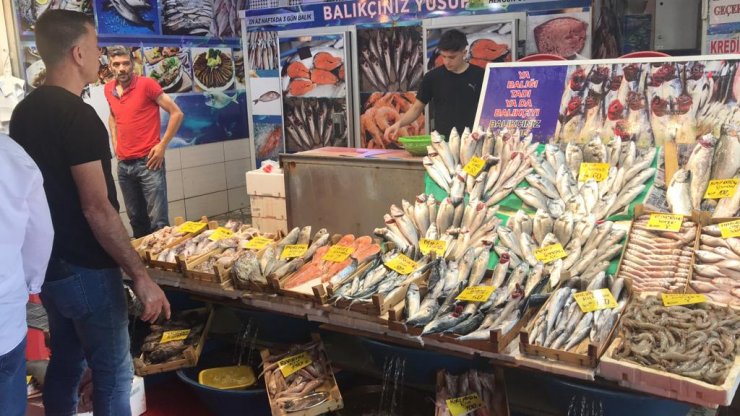 İstanbul'da sezonun ilk palamutları tezgaha çıktı