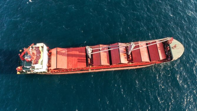 Tahıl taşıyan 5 gemi daha Ukrayna'dan hareket etti