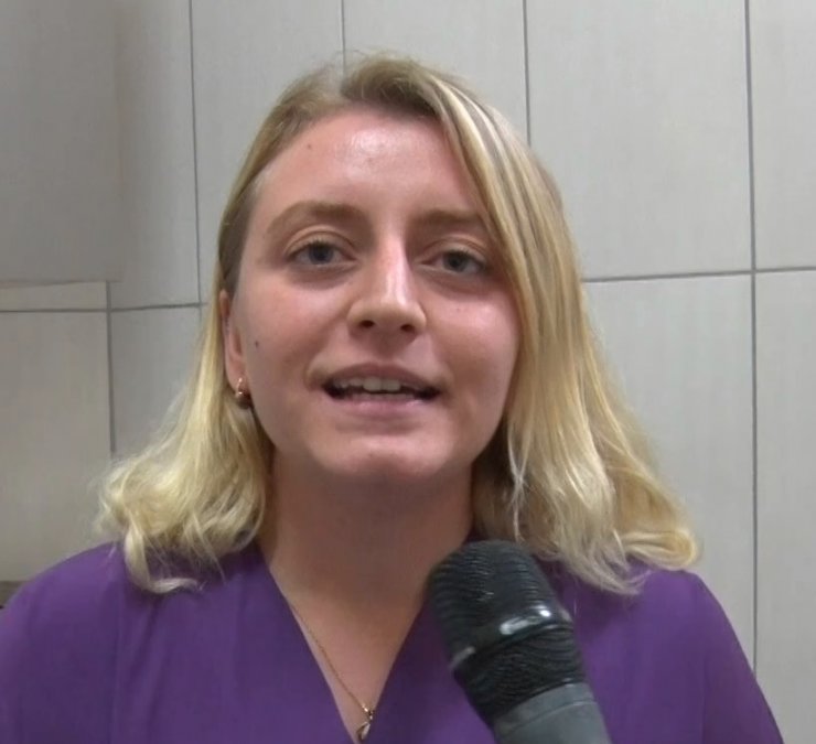 Zifte bulanan yavru kediler temizlendi