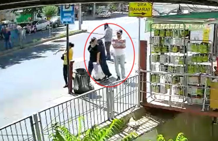 Hırsızlık şüphelisi sırt çantasının fermuarını açınca aktara sığındı