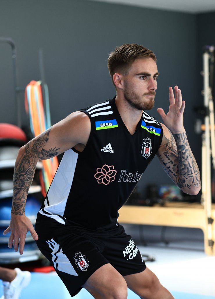 Beşiktaş günü çift idmanla tamamladı