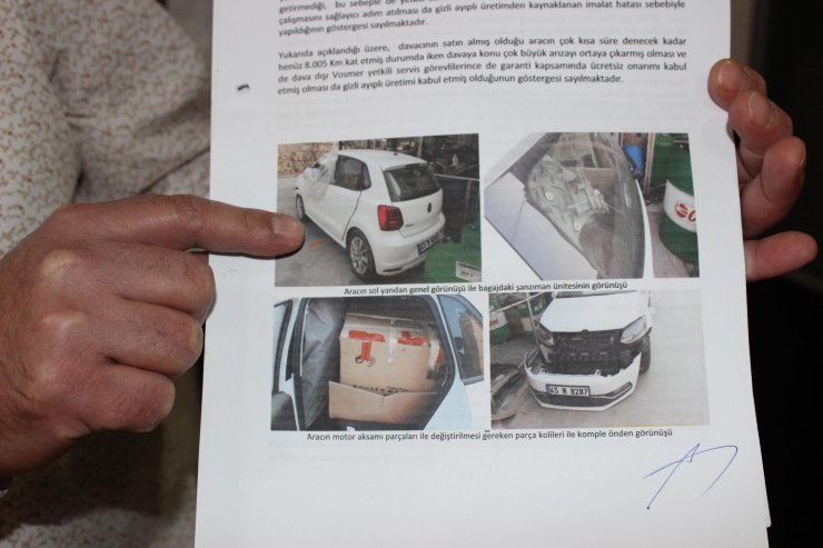 Sıfır otomobili arıza yapmıştı, 7 yıl sonra hukuk mücadelesini kazandı