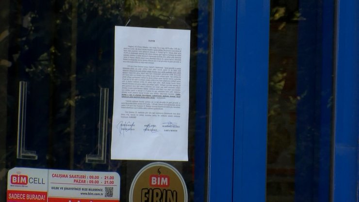 Kolona zarar veren ev sahibi 14 daireli binayı tahliye ettirdi