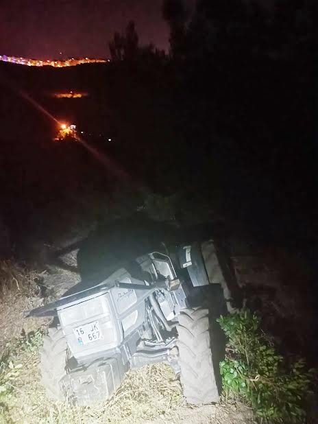 80 yaşındaki adam traktör kazasında hayatını kaybetti