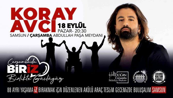 Çarşamba’da akülü sandalye dağıtılacak