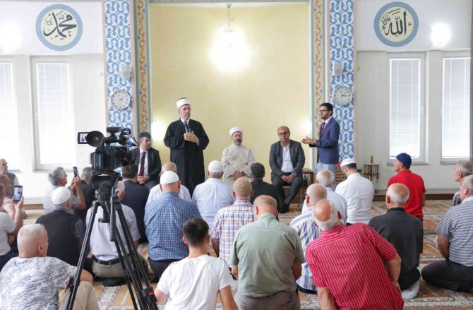 Diyanet İşleri Başkanı Erbaş, Gilan’ı ziyaret etti