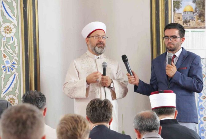 Diyanet İşleri Başkanı Erbaş, Gilan’ı ziyaret etti