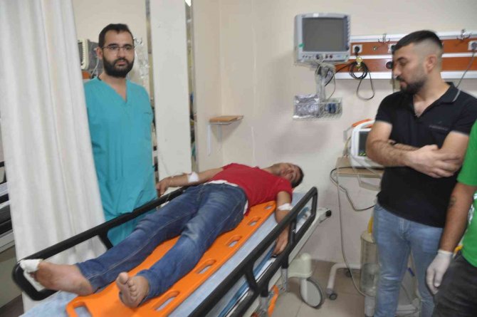 Mardin'deki kazada yardıma gitti tırın kaportası üzerine düştü