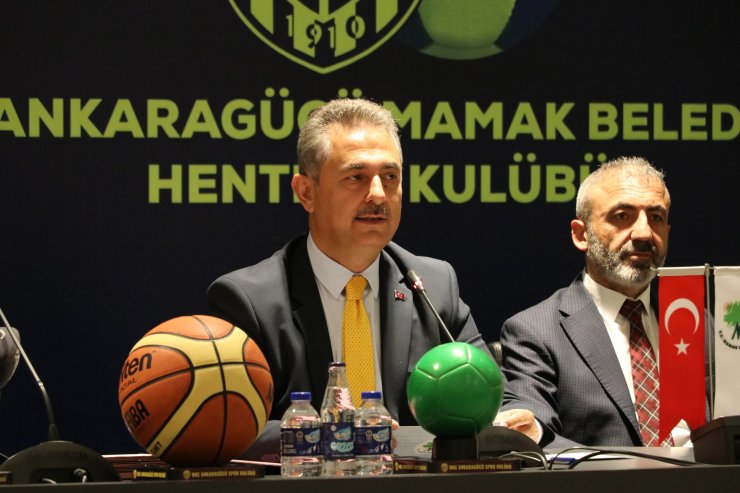 MKE Ankaragücü, Mamak Belediyesi’nin basketbol ve hentbol takımlarını bünyesine kattı