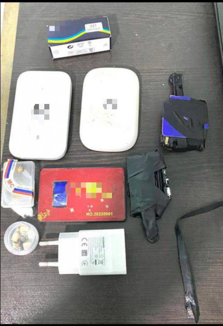 Araçta elektronik kopya düzeneği ele geçirildi