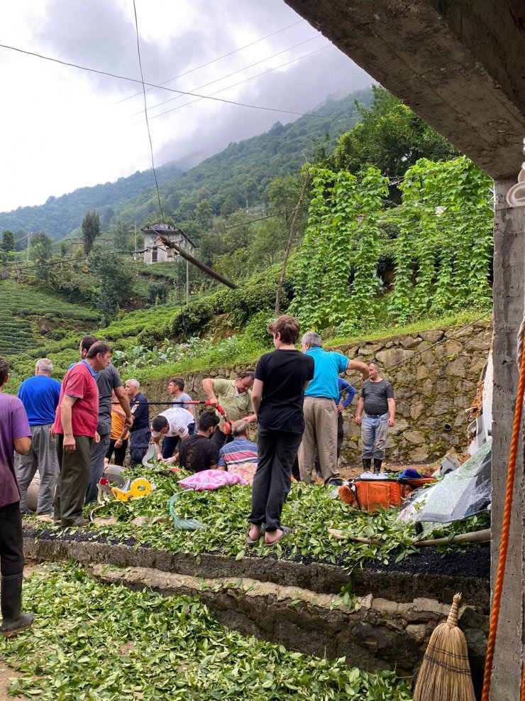 Rize'deki kazada yaralanan 8 kişi, ambulans uçakla ülkelerine götürüldü