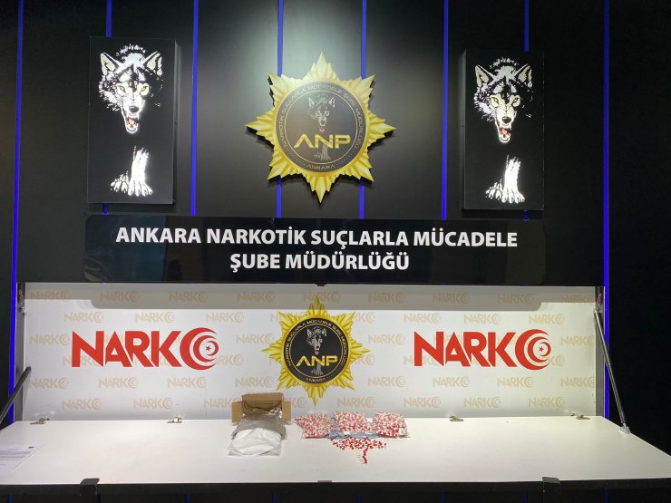 Yurt dışından getirttiği tozlarla uyuşturucu yapan şüpheliye gözaltı
