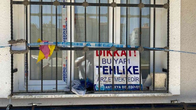 Bina sakinleri mağdur oldu