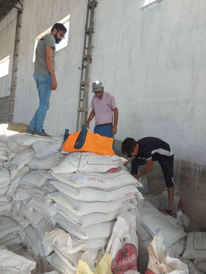 54 ton sahte gübre ele geçirildi