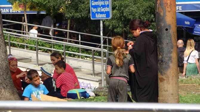 Dilencilere zabıta baskını